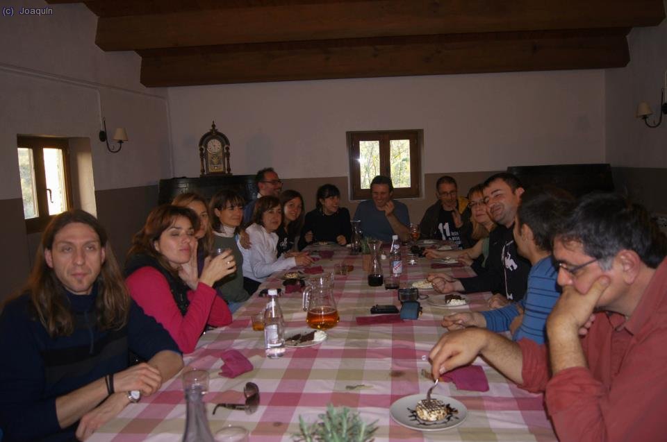 Comida en Can Rabella (Foto: Marc)