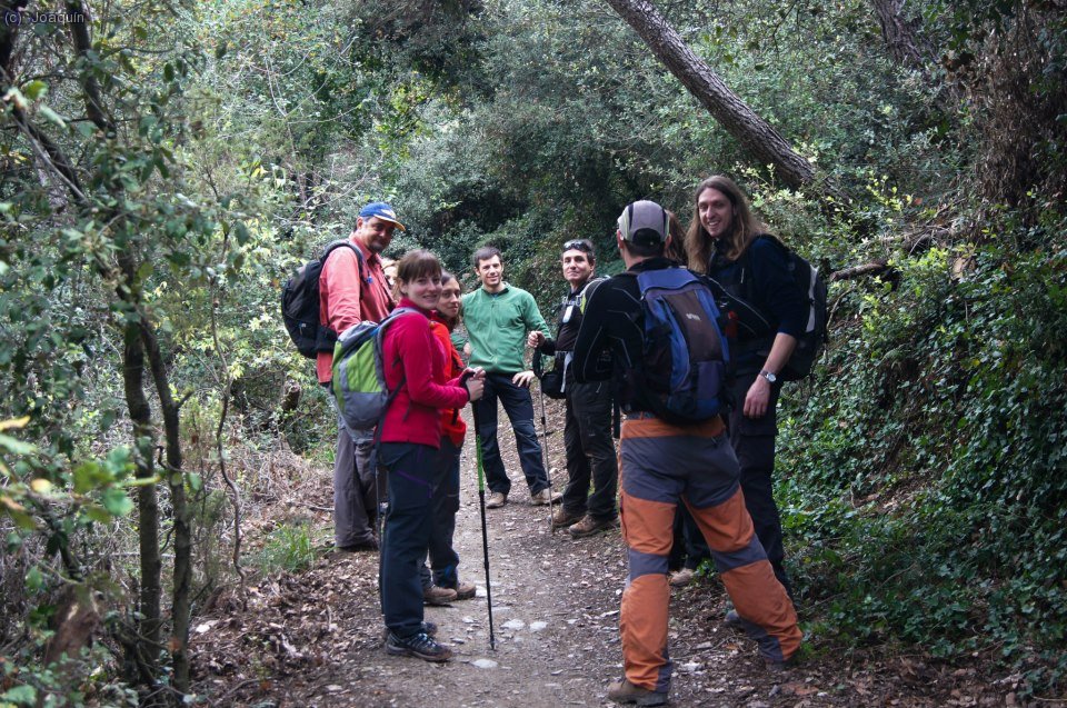 Entre los Torrents de La Font del Pedr&oacute; y el Torrent de La Mina (Foto: Marc)