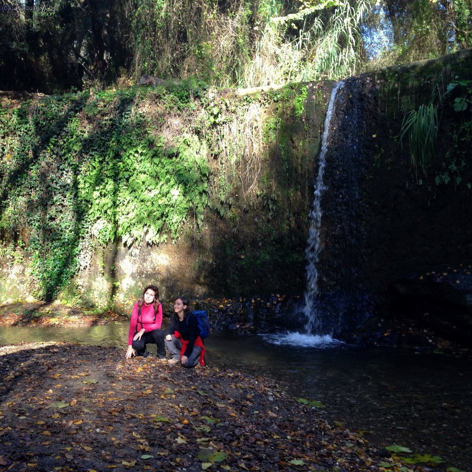 Irene y Ana en el Salt (Foto: Laura)