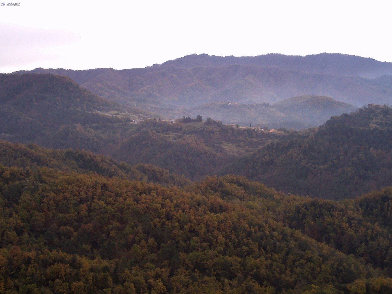 Vistas hac&iacute;a Santa Maria de Besora