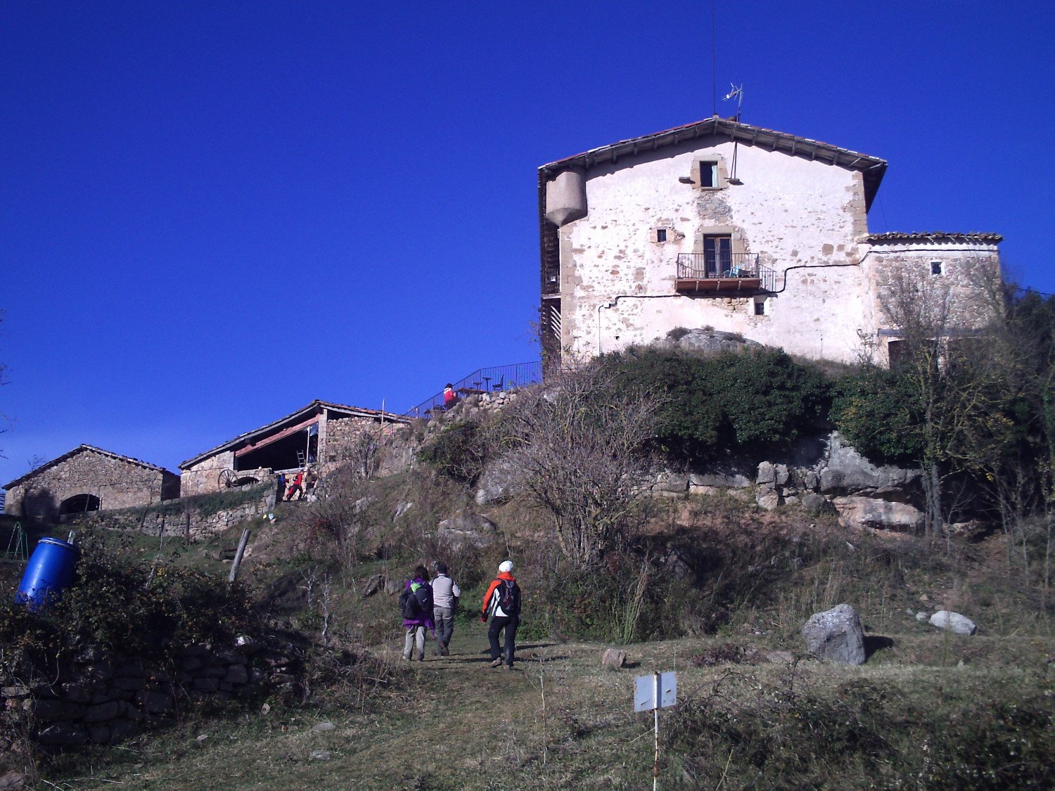 Llegando a la Lla&eacute;s (Serra)