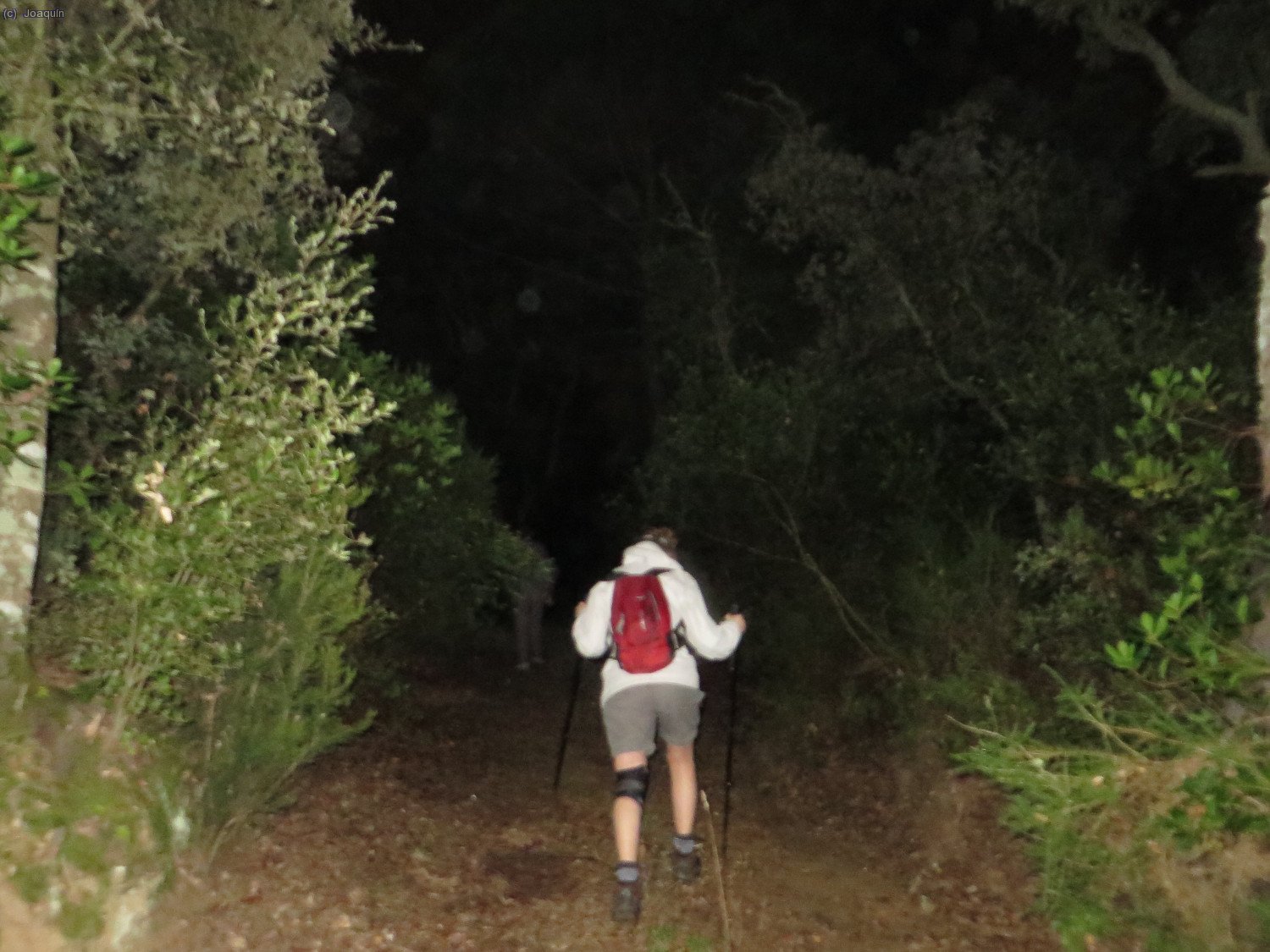 Anna volviendo a Vallgorguina