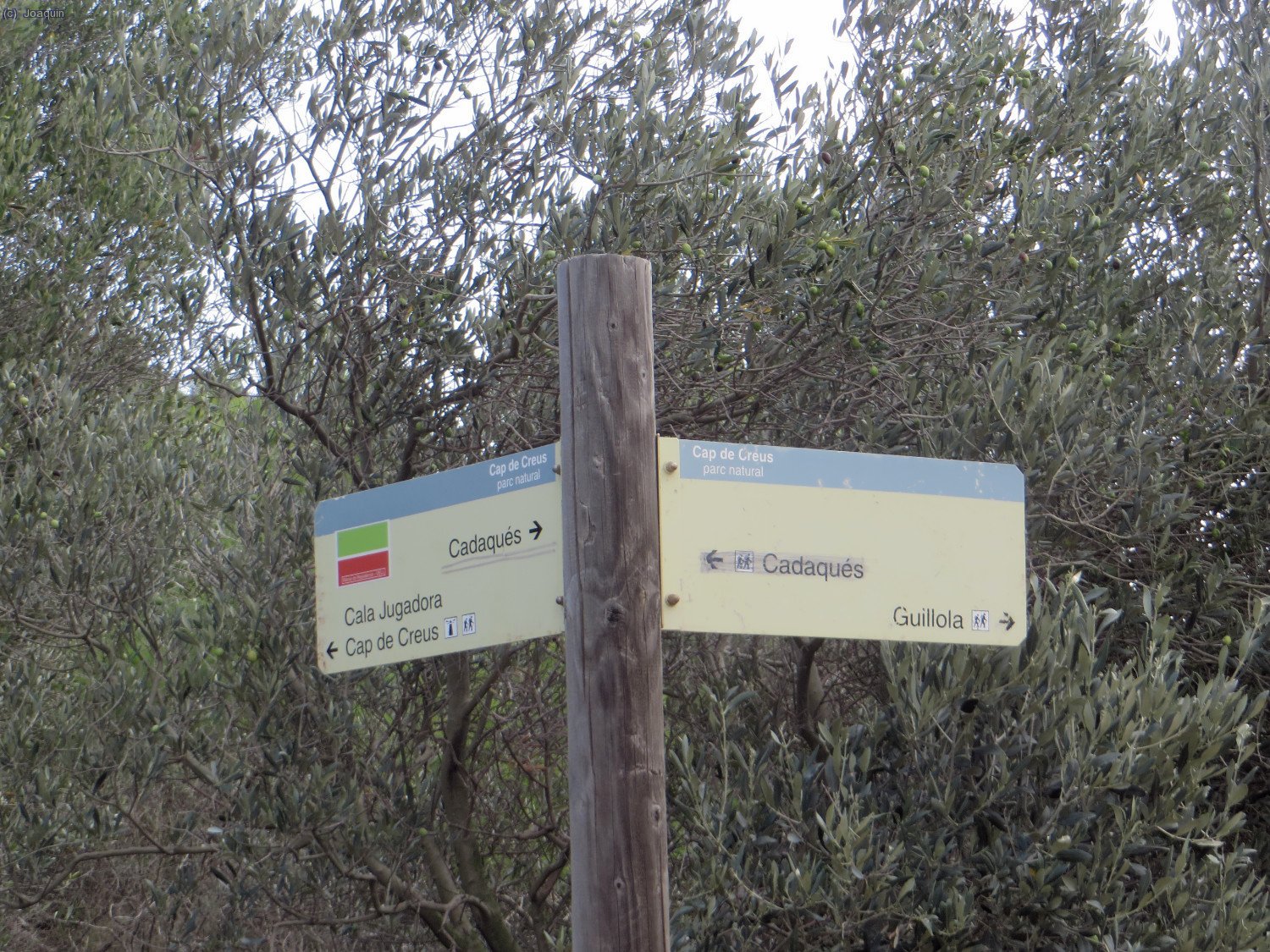Se&ntilde;alizaci&oacute;n en el "Cam&iacute; Vell al Cap de Creus"