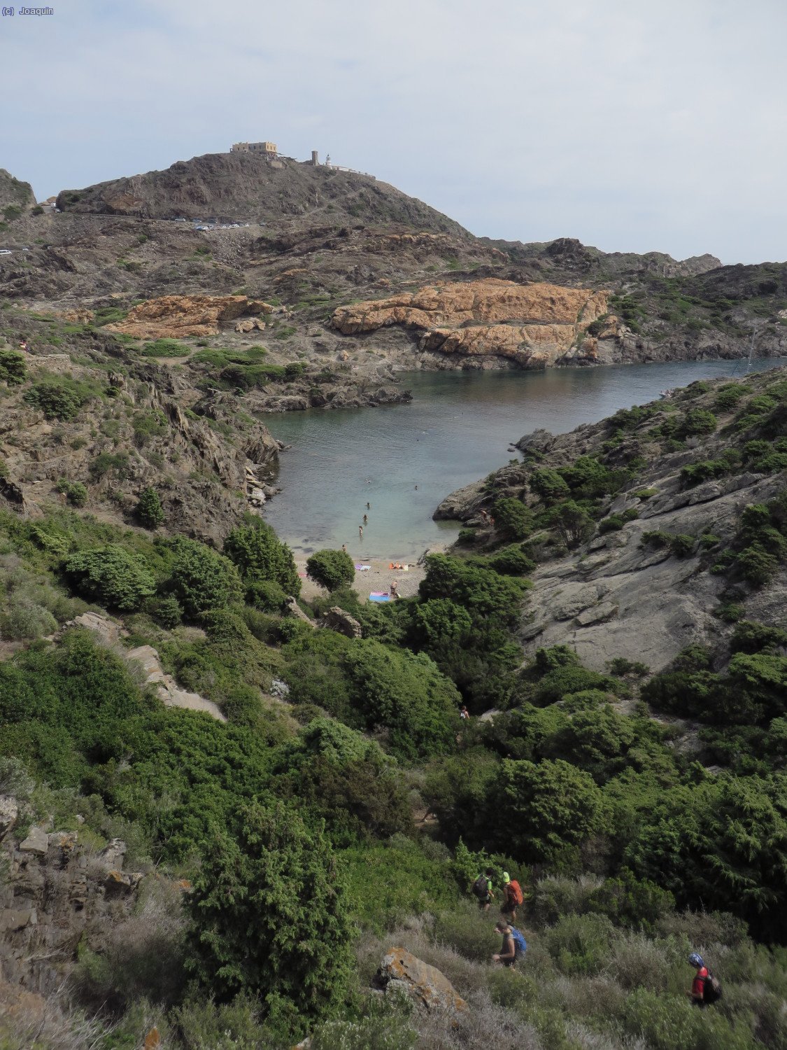 Bajando a Cala Jugadora