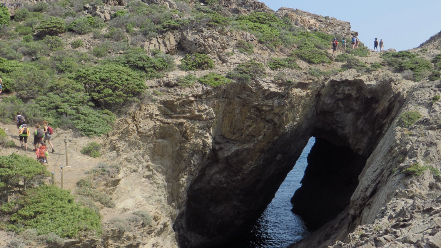 Seguimos por arriba de la Cova de s’Infern
