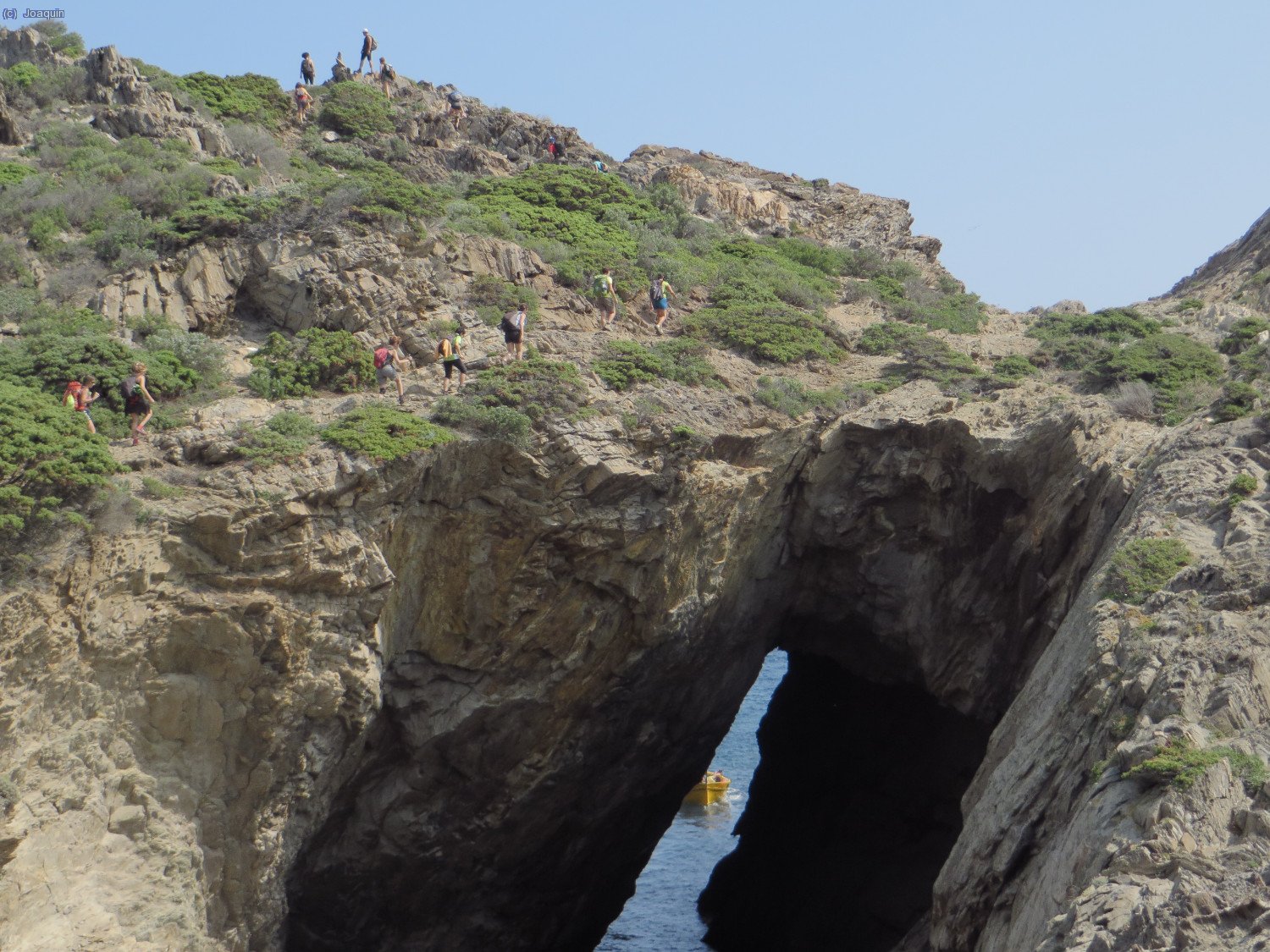 Seguimos por arriba de la Cova de s’Infern