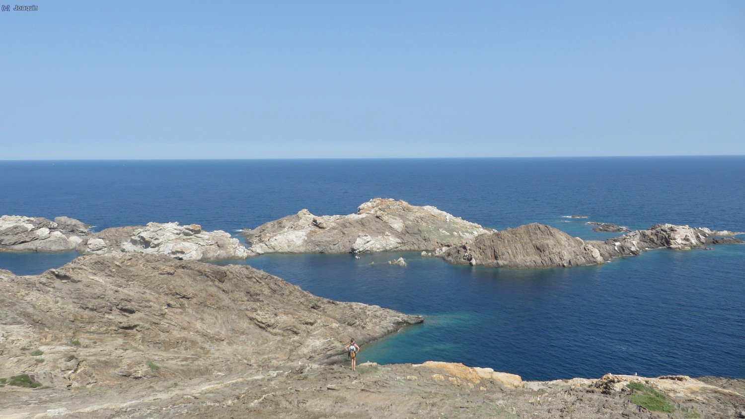 Irena cerca del Cabo de Creus y la isla s