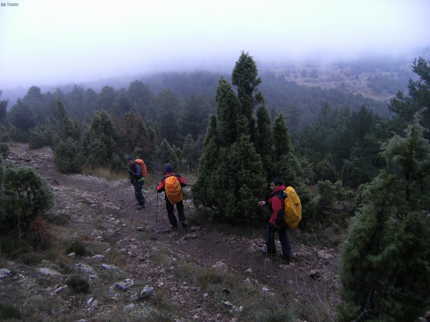 Bajando del Pe&ntilde;agolosa.