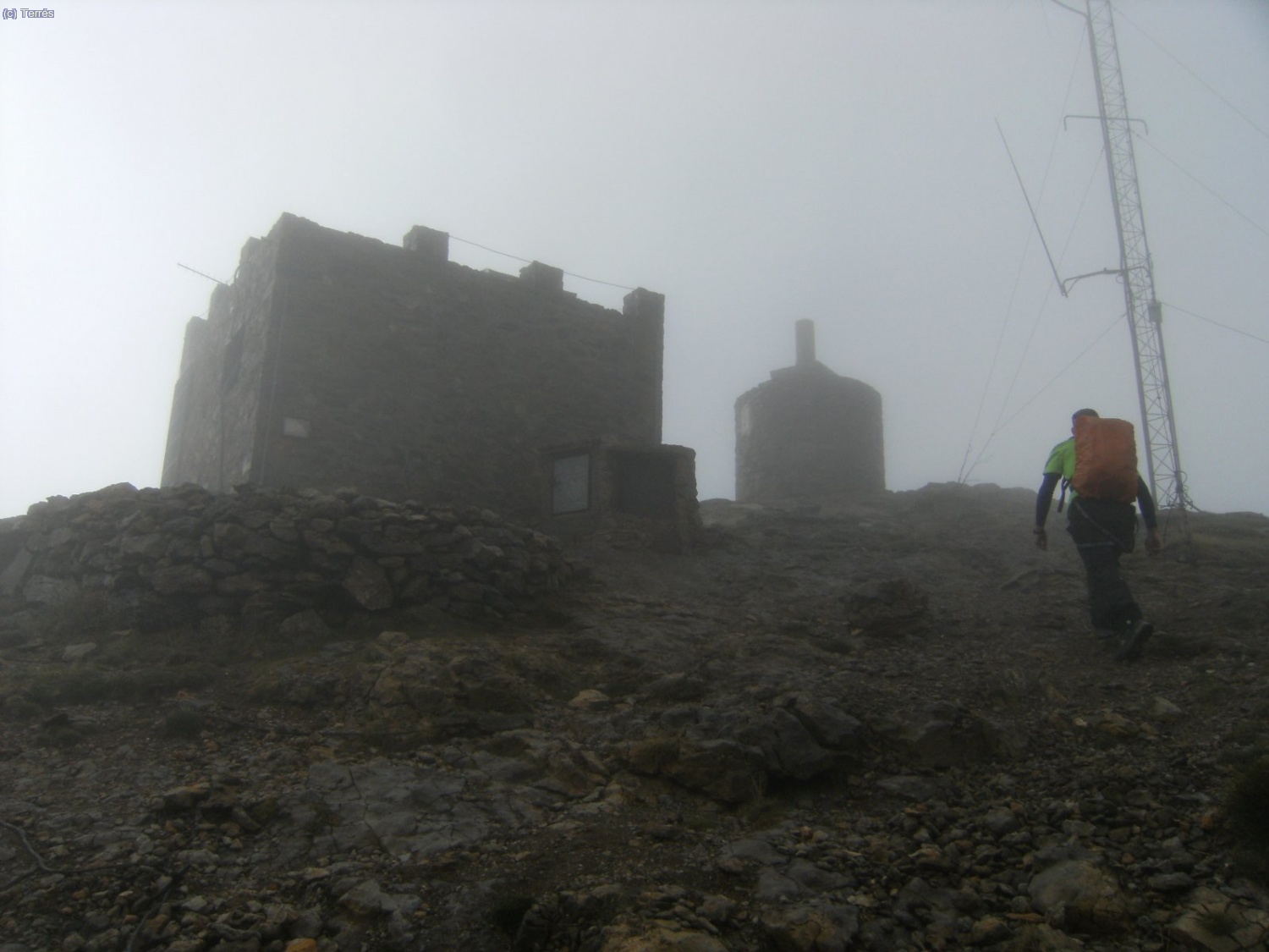 Llegando a la cima del Pe&ntilde;agolosa