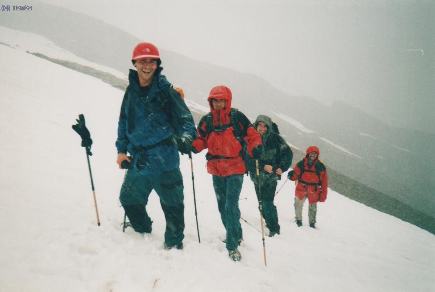 008 Elbrus. Subiendo al Couple CHeget Peak.