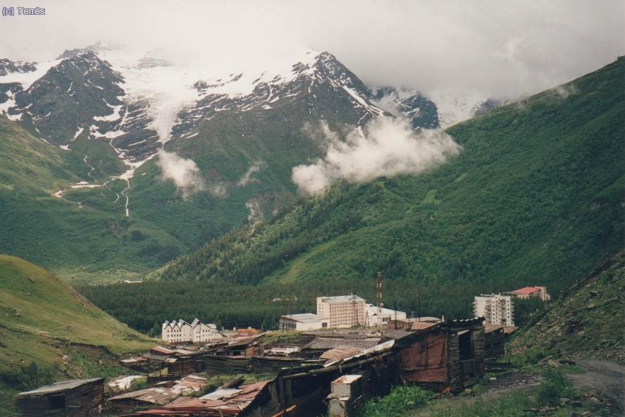 021 Elbrus. Llegando a Terskol.