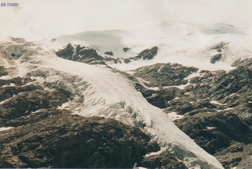 032 Elbrus. Lengua del Glaciar Koguters.