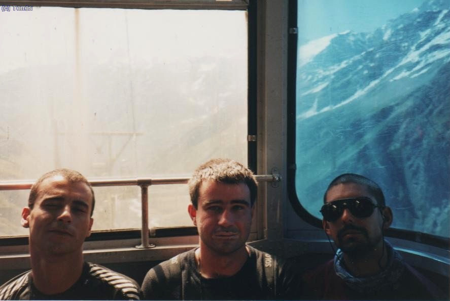 038 Elbrus. En el telecabina Garabashi.