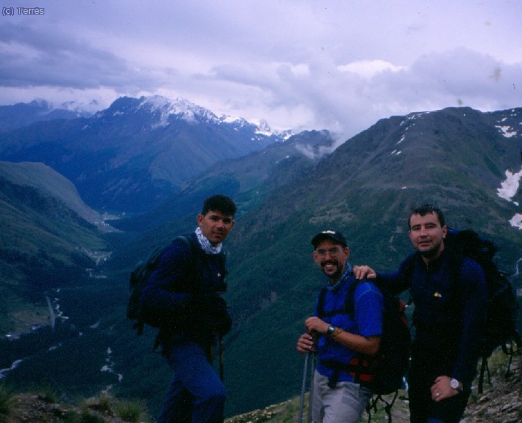 Bajando de Couple CHeget Peak.