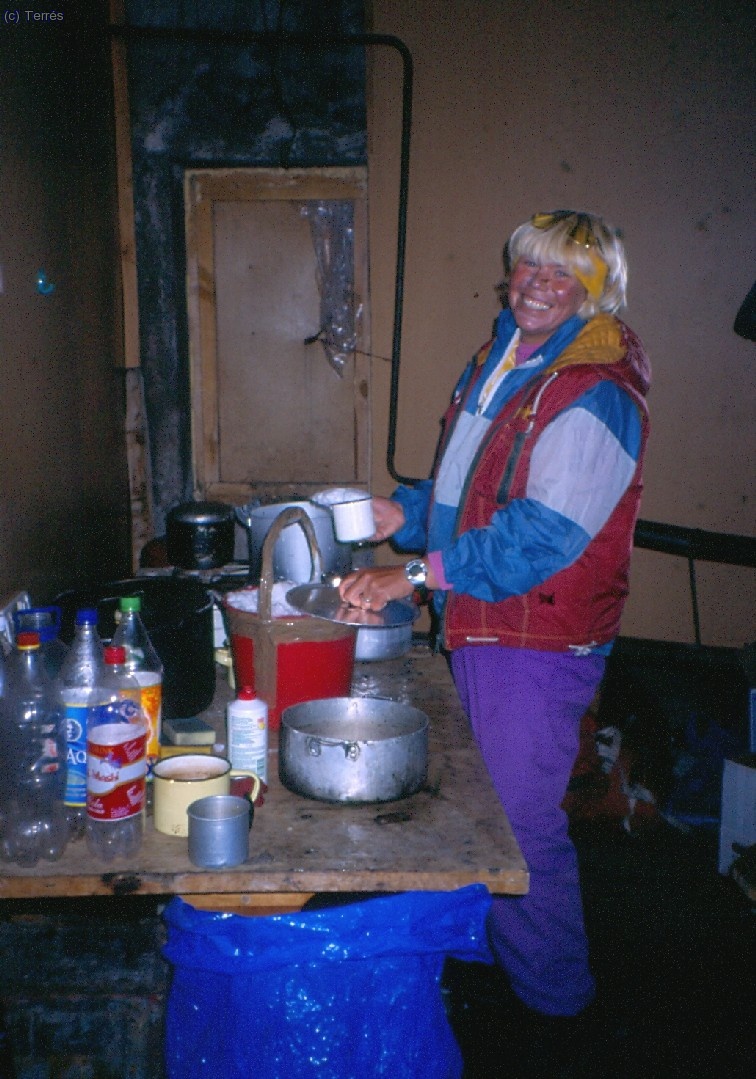 Nuestra cocinera Nadia