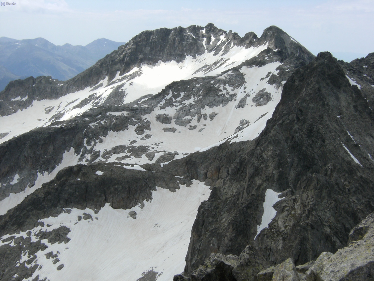 Cresta de los Besiberris, Besiberri Sur y Conaloforno.
