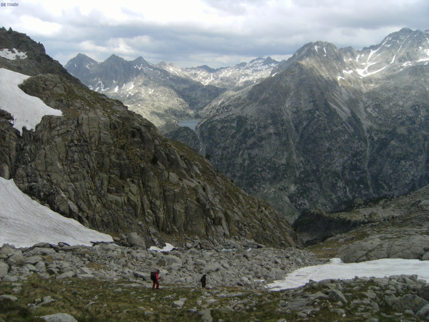 Bajando por el Barranc de Malavesina