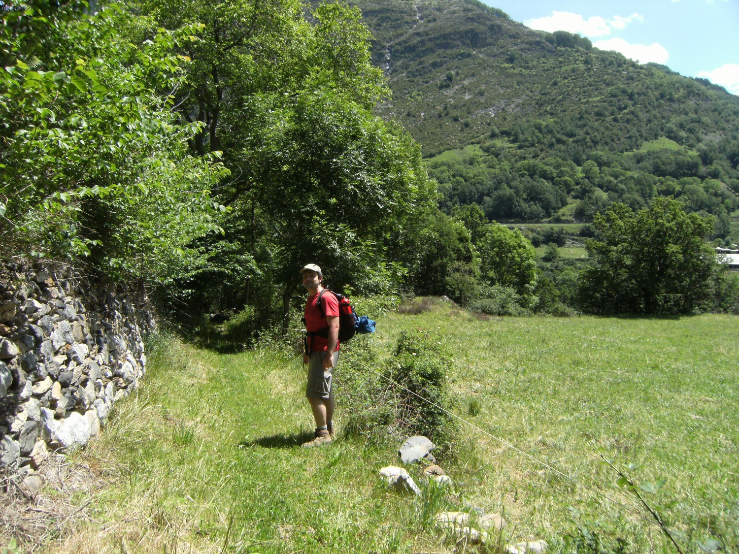 Joaqu&iacute;n Terr&eacute;s camino de Bo&iacute;