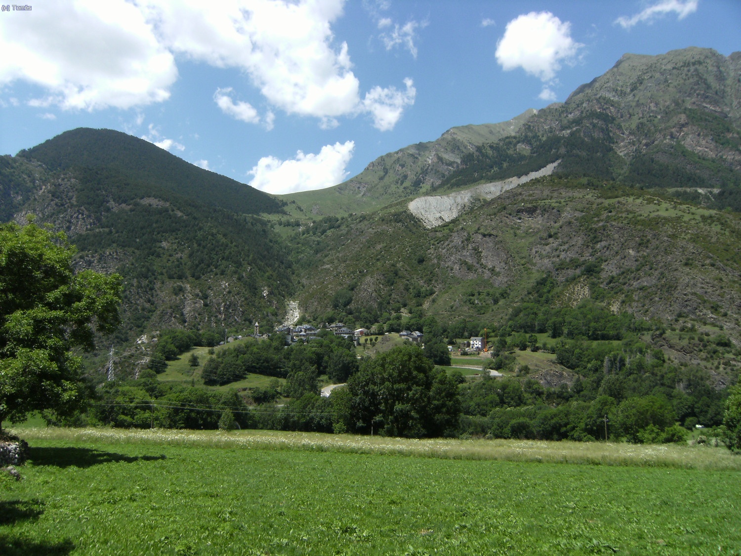Atr&aacute;s queda Erill la Vall