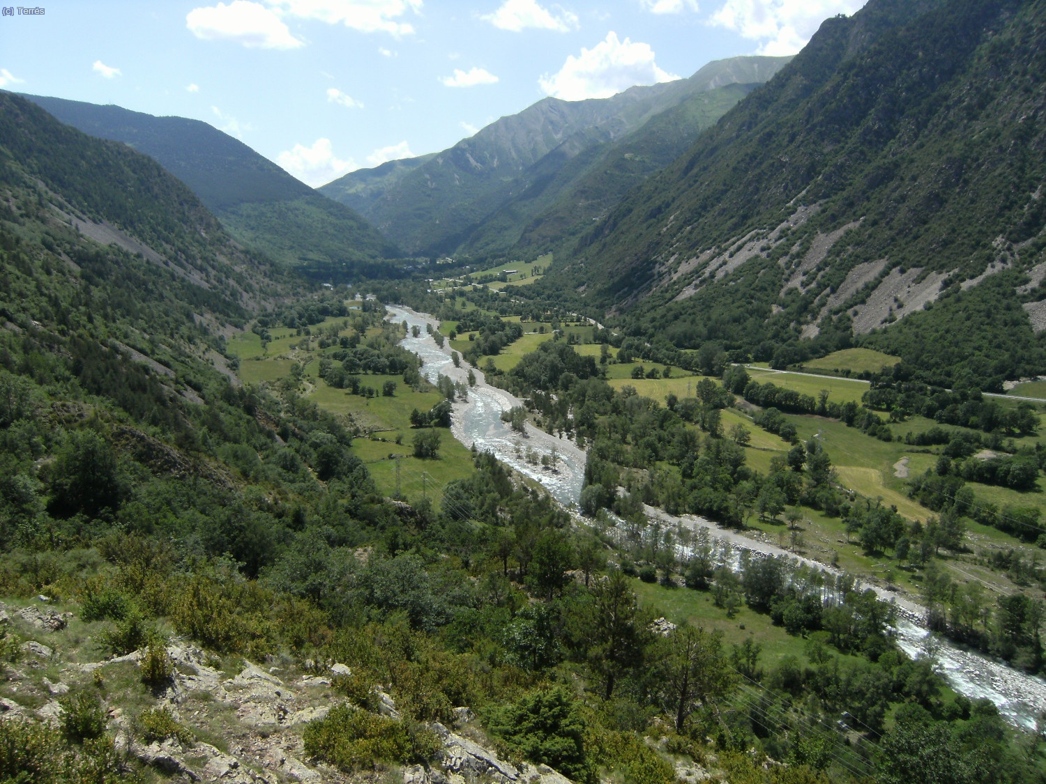 Valle de Bo&iacute; desde el mirador