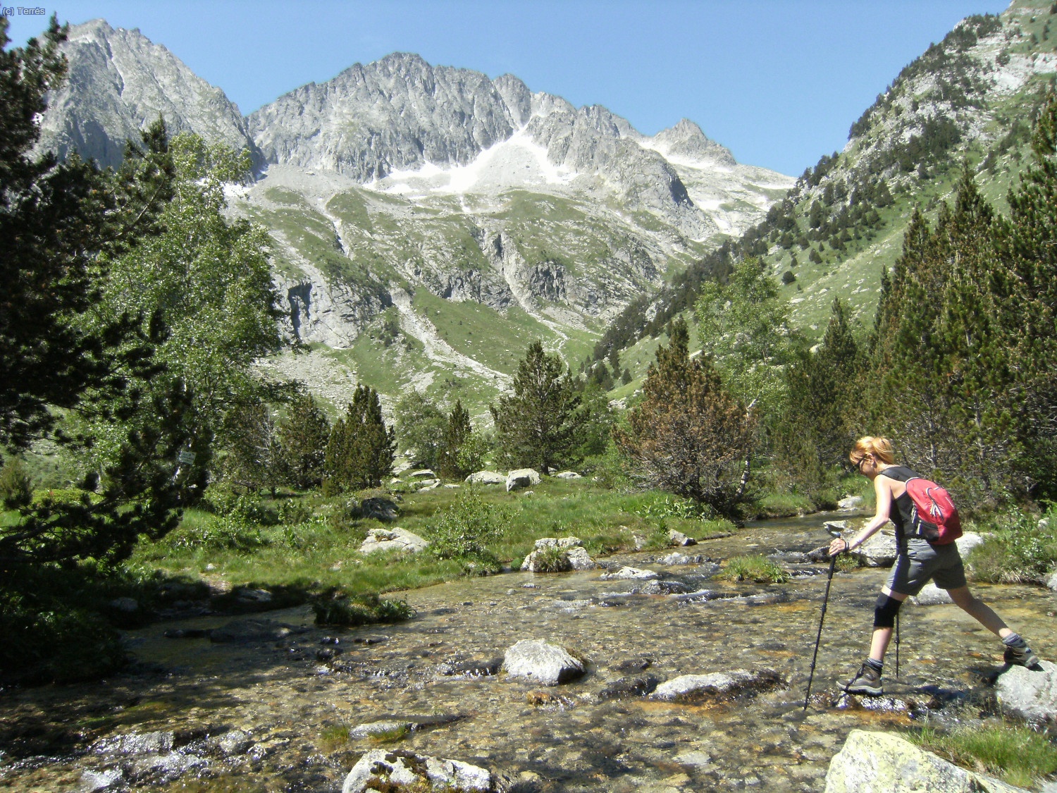 Subiendo Valle de Molieres arriba