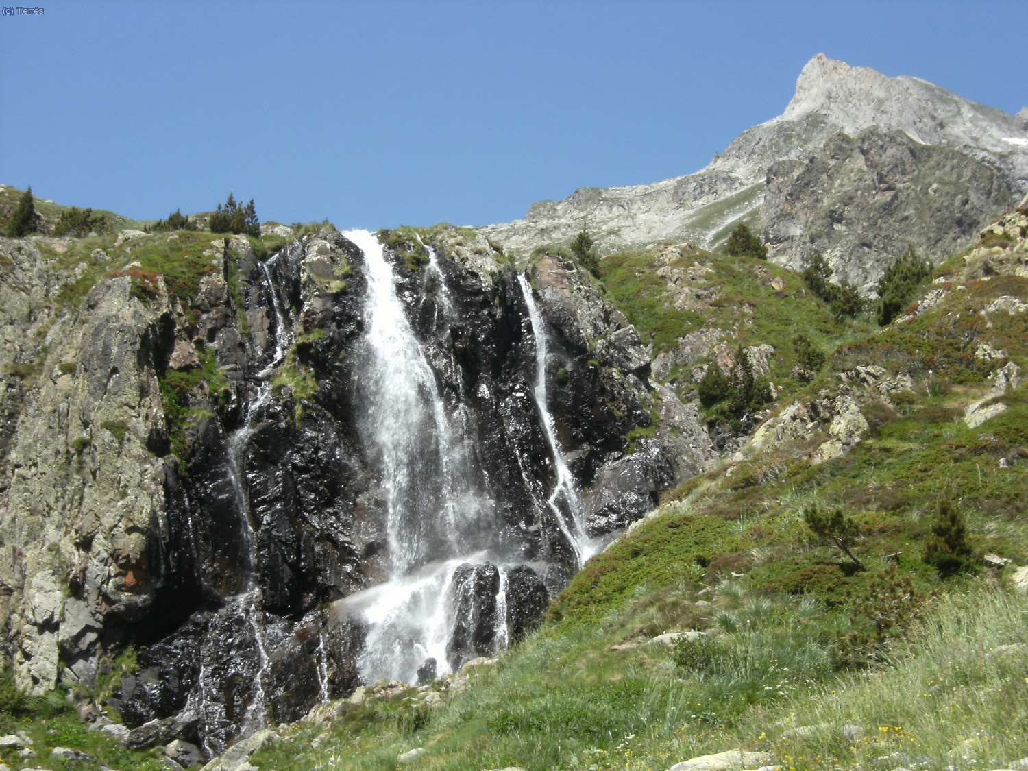 Llegando a la 2&ordm; cascada