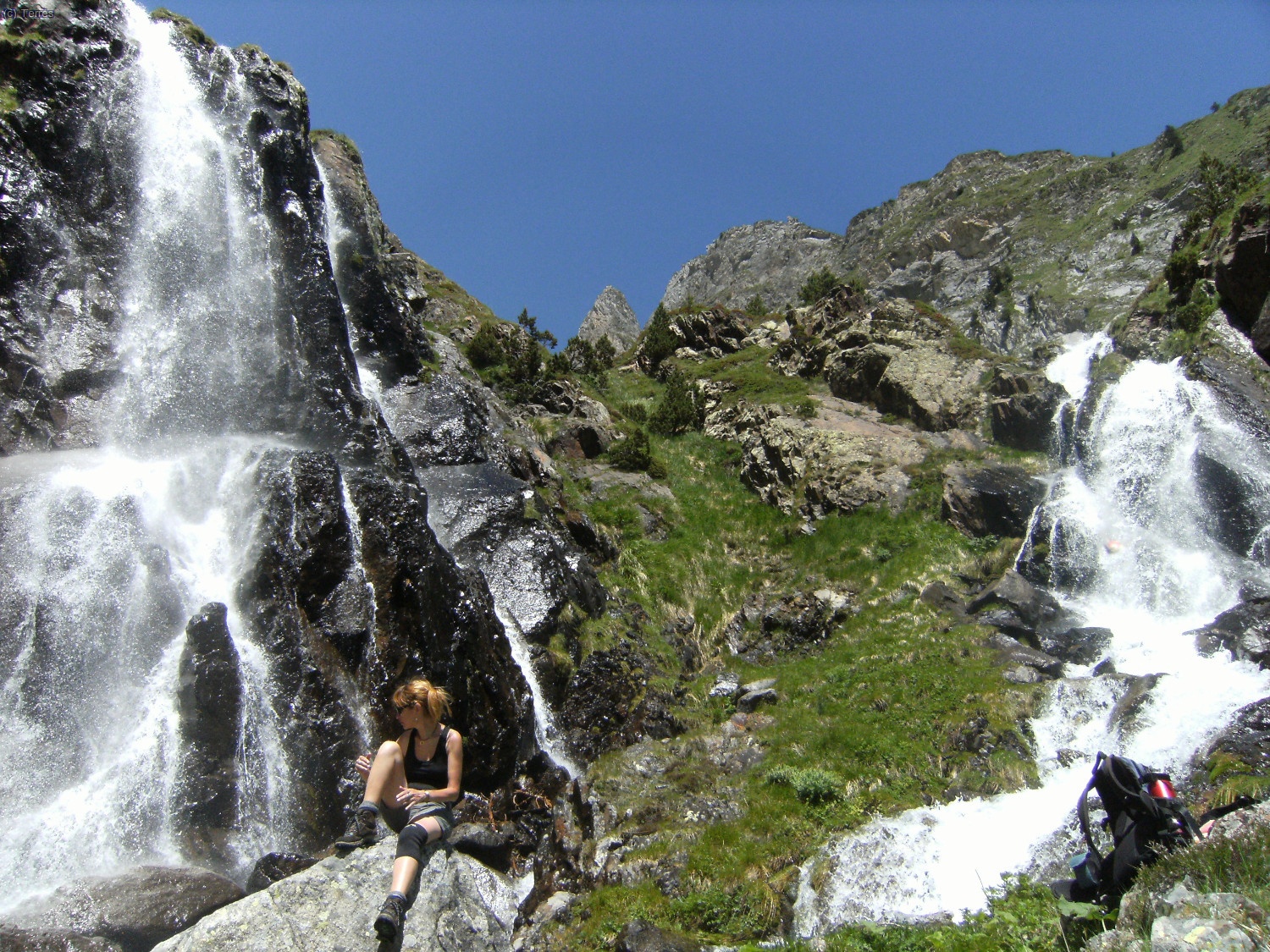 Anna en la 2&ordm; cascada (doble)