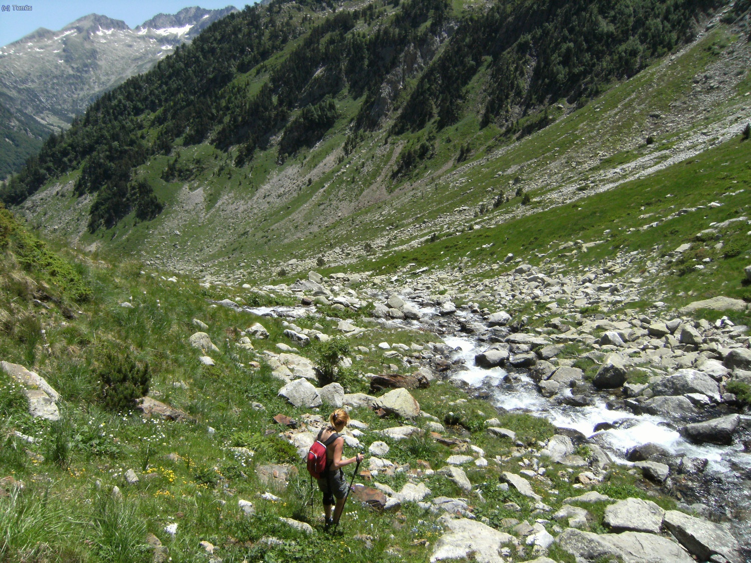 Bajando de la 2&ordm; cascada