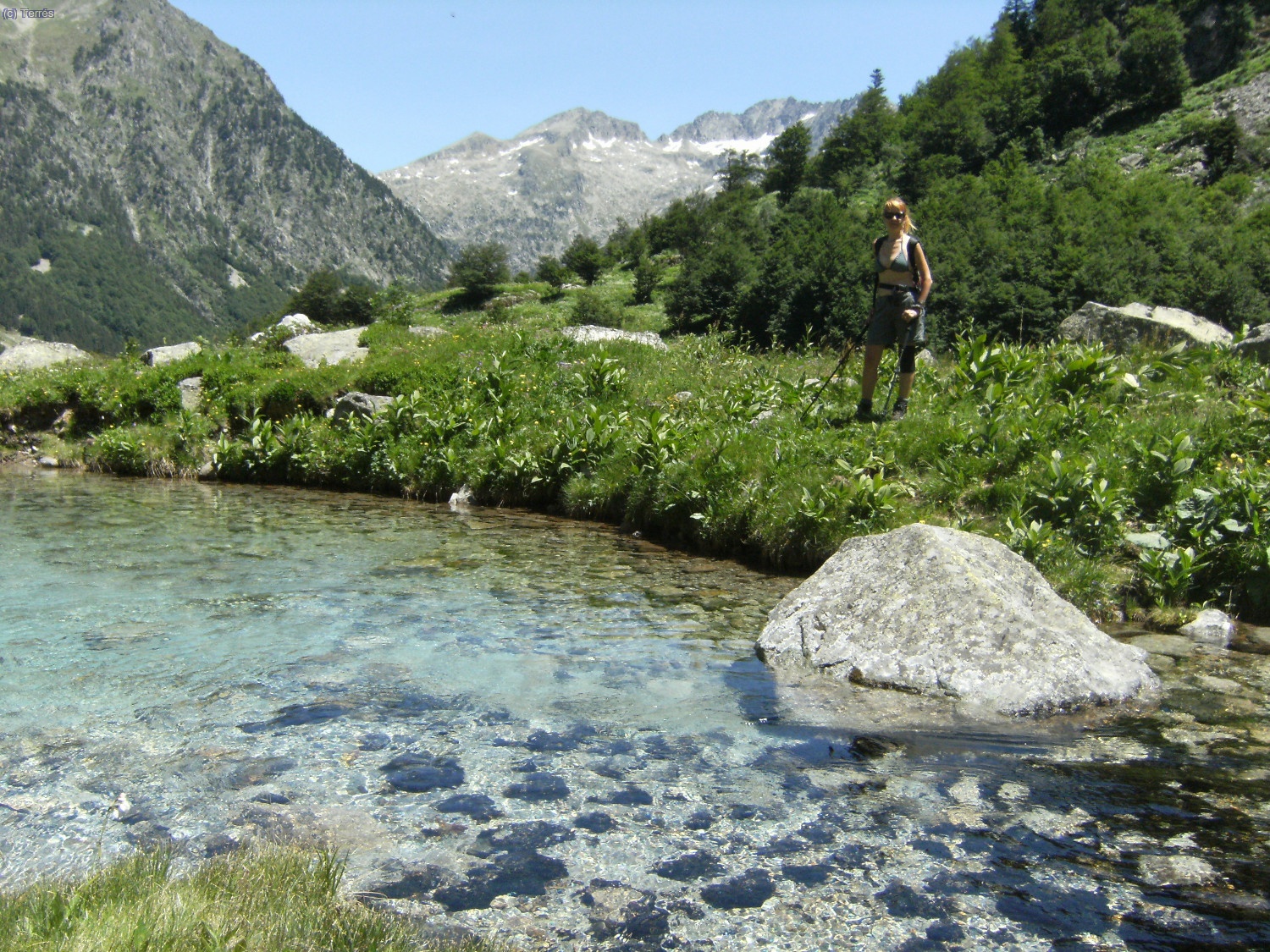 "Aig&uuml;estortes" en el Valle de Mulieres