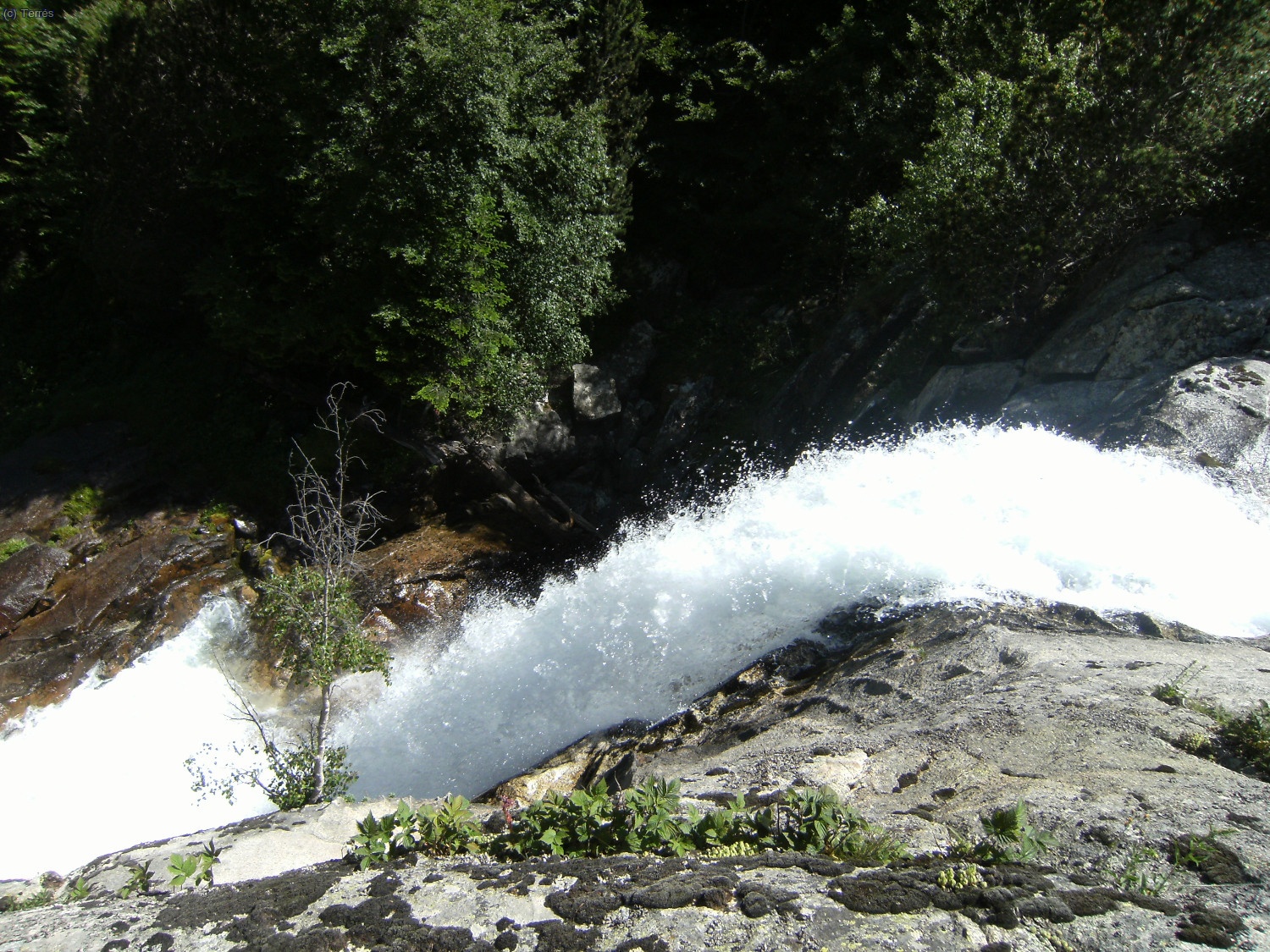1&ordm; cascada en el Barranc de Mulieres