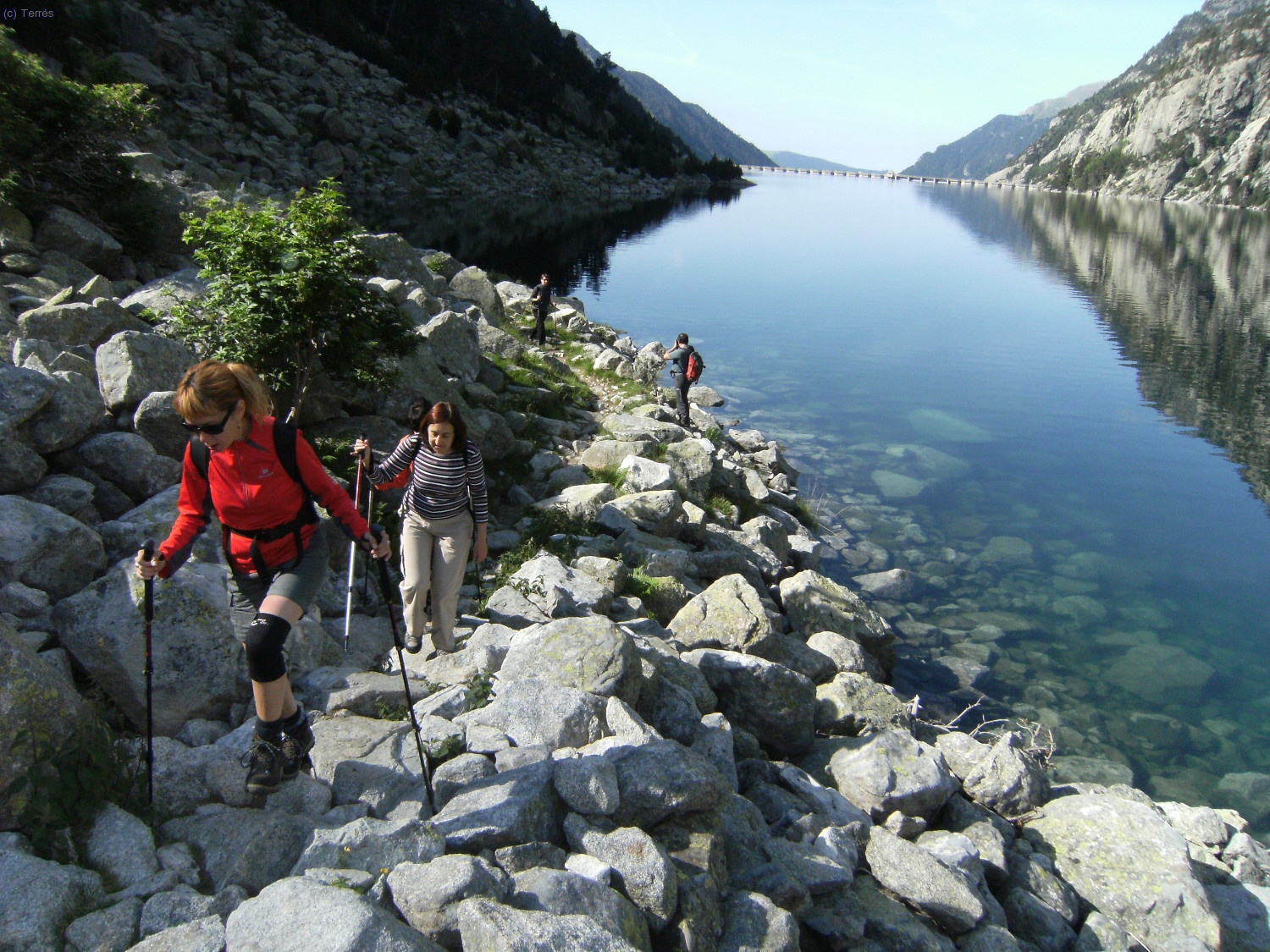 Subiendo del Embalse de Cavallers al Pletiu de Riumalo