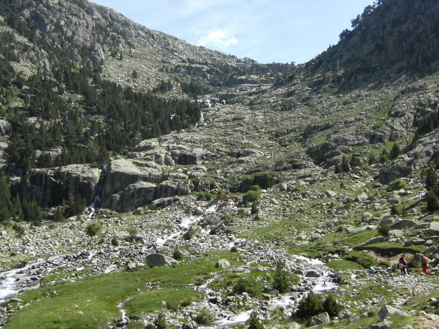 La subida hac&iacute;a Ventosa i Calvell