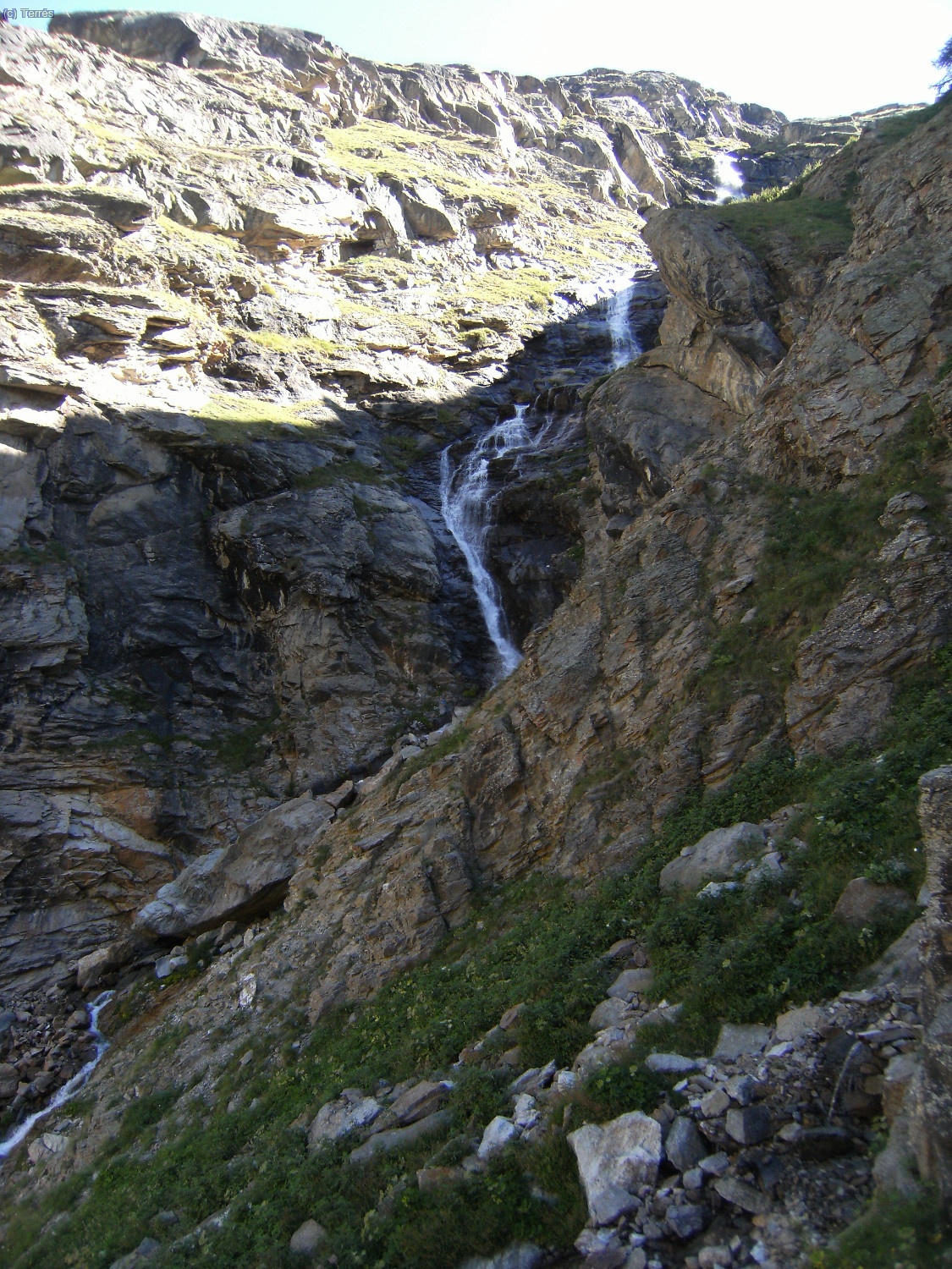 De nuevo la cascada