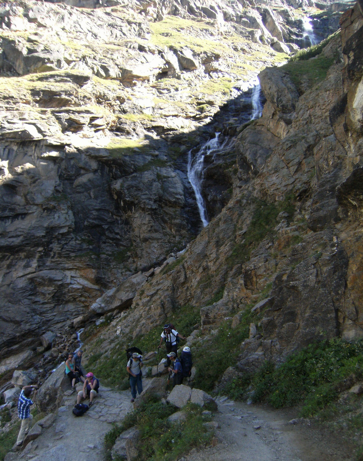 De nuevo la cascada