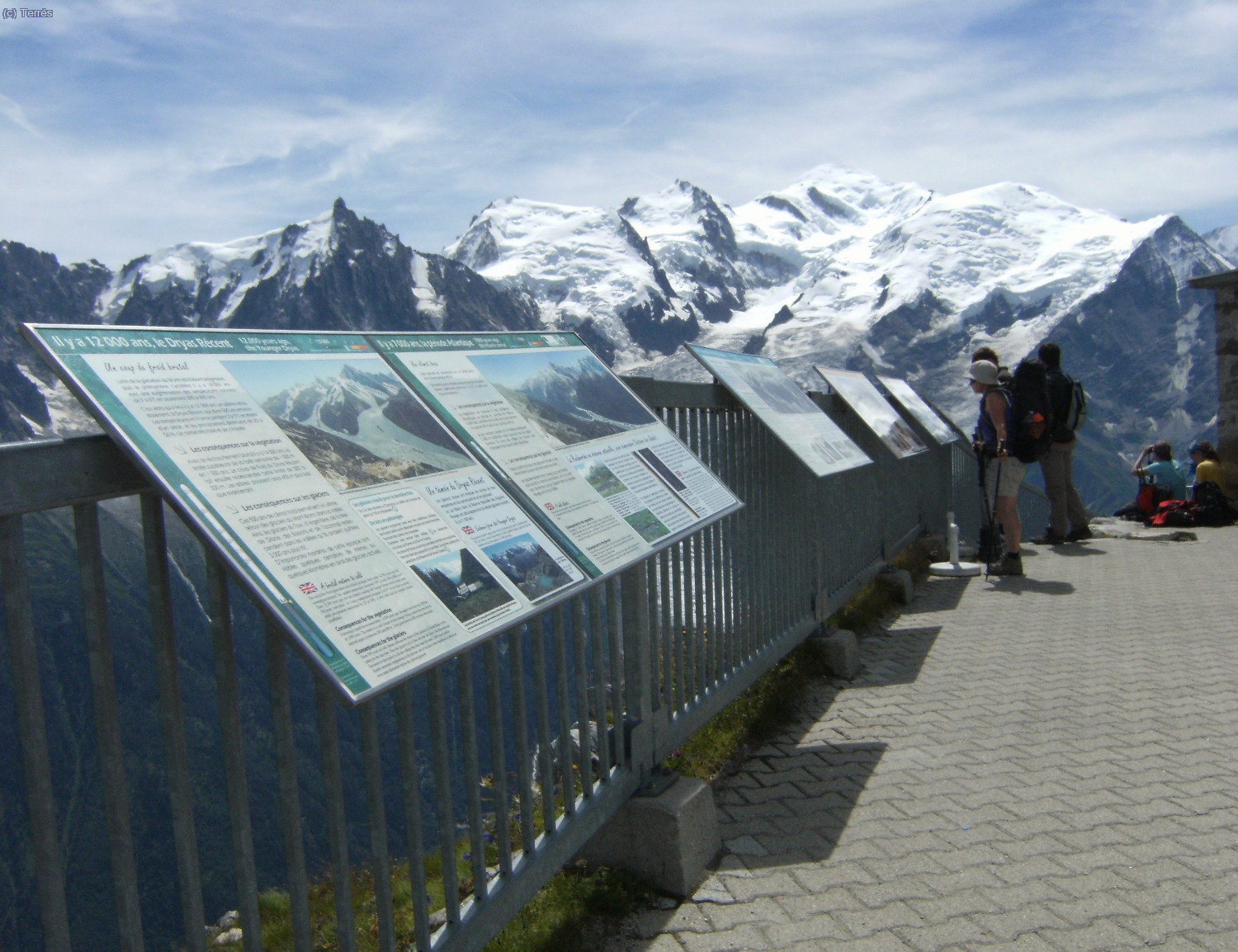 Mirador y cima de Le Br&eacute;vent