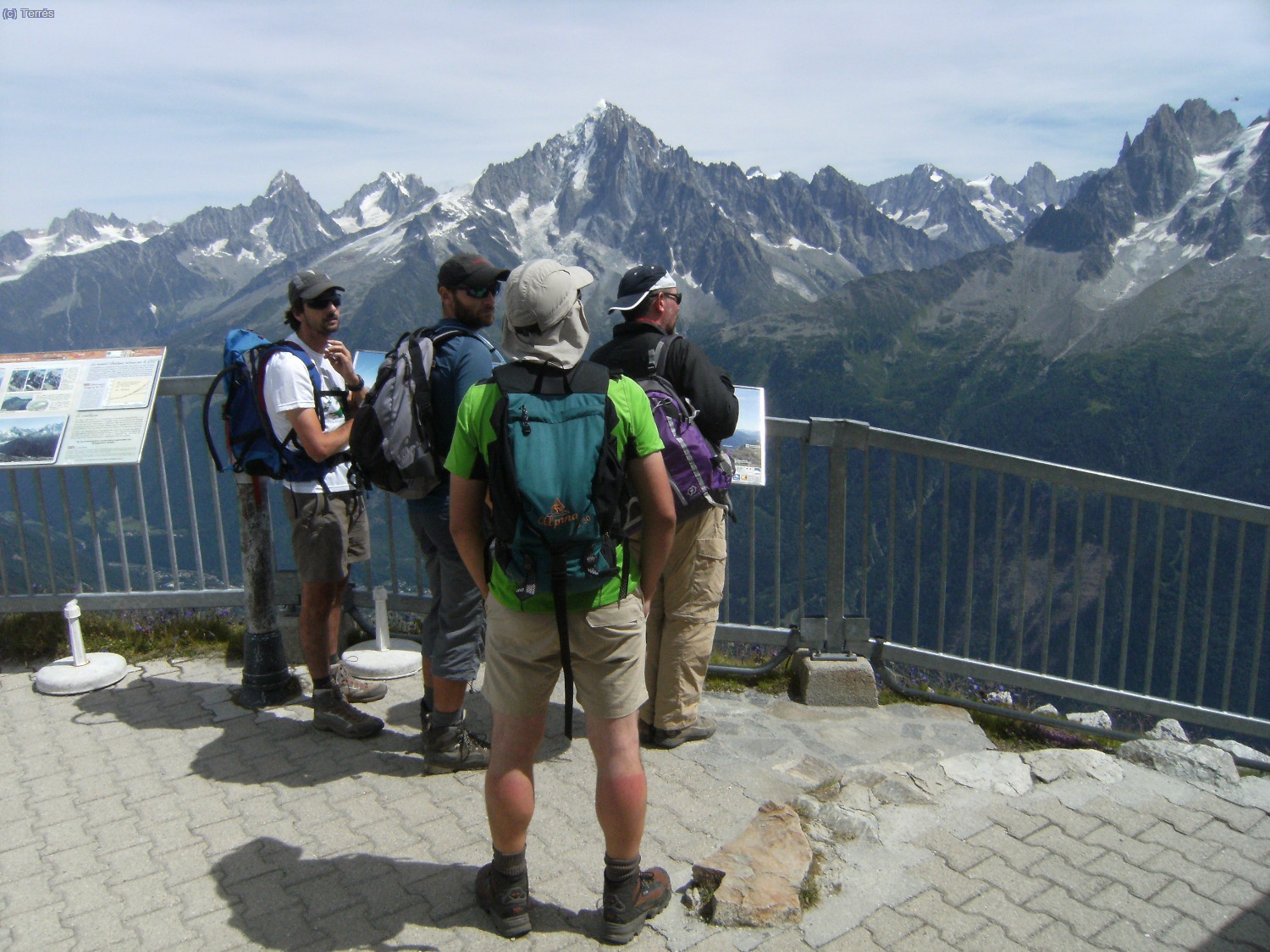 Mirador y cima de Le Br&eacute;vent