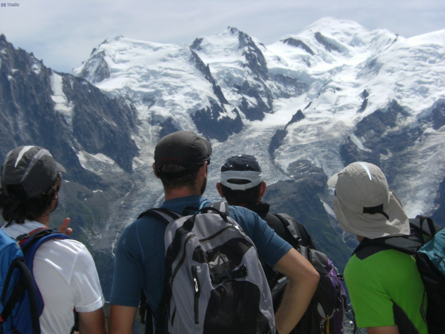 Las vistas van hac&iacute;a el Mont Blanc