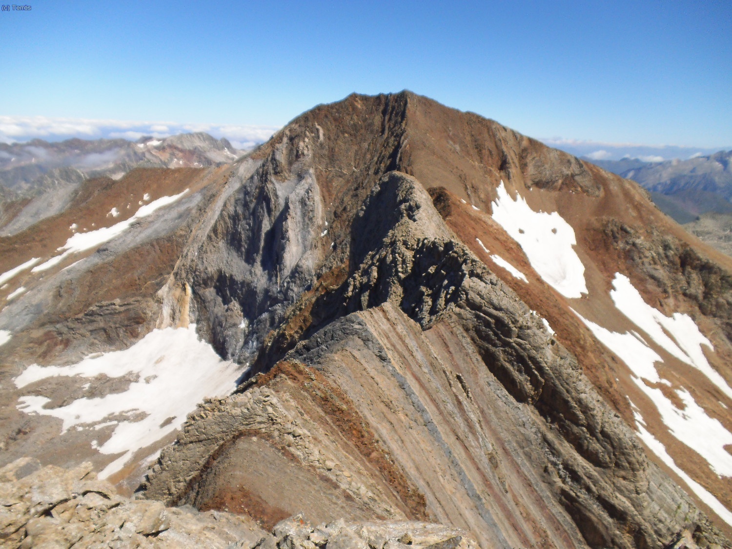Paso del Funambulista, Tuca de Llardaneta y Posets