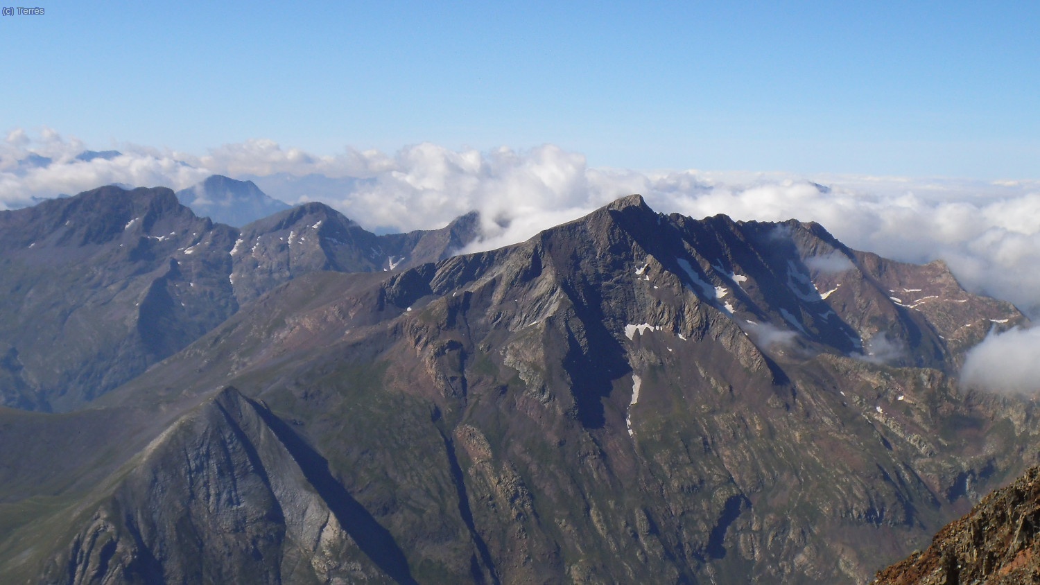 Vistas al macizo del Bachimala