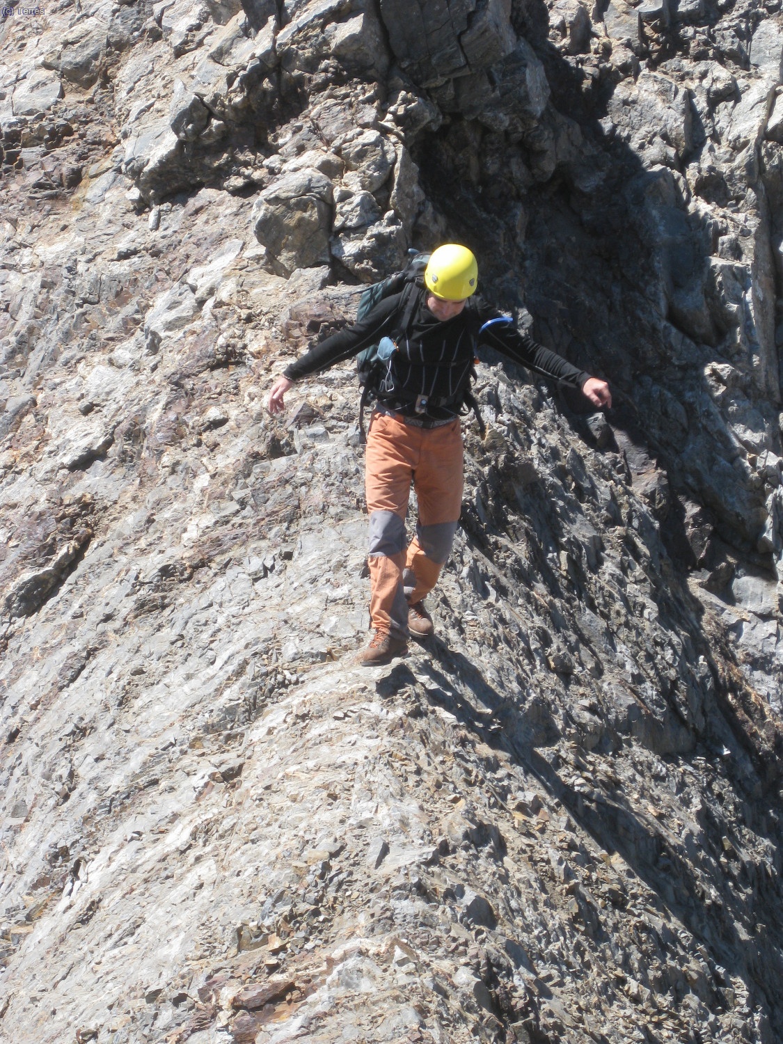 Joaqu&iacute;n en el Paso del Funambulista (Foto: Francesc)