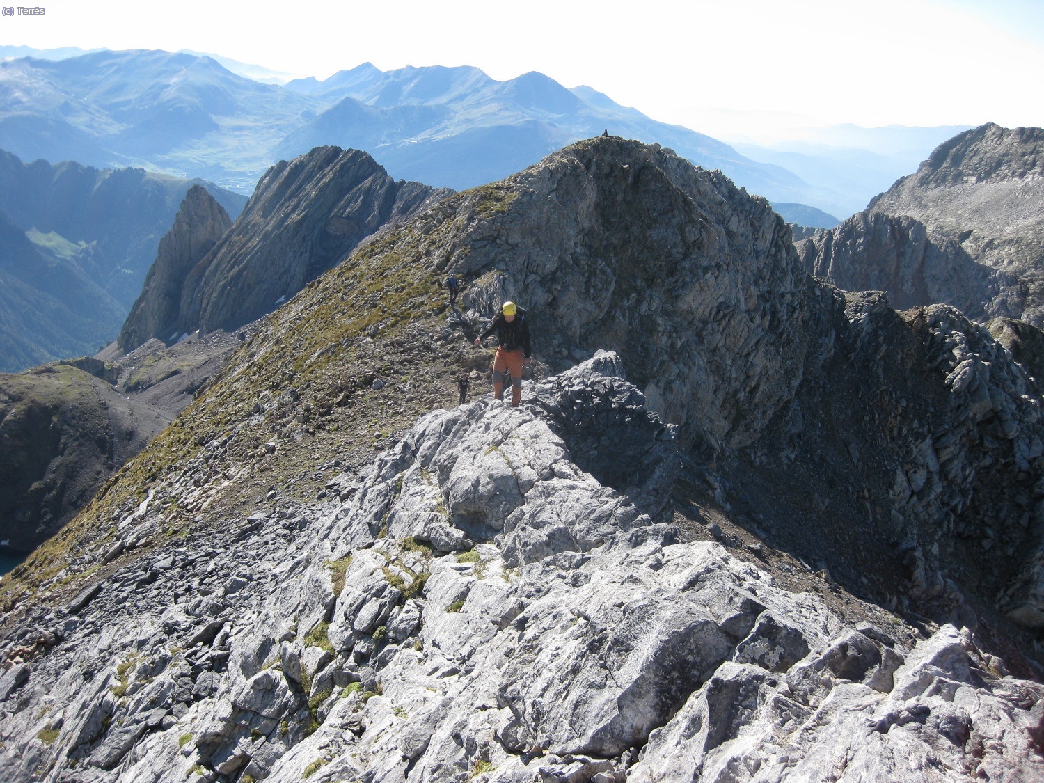 Cresta entre el Diente Royo y Pavots (Foto: Francesc)