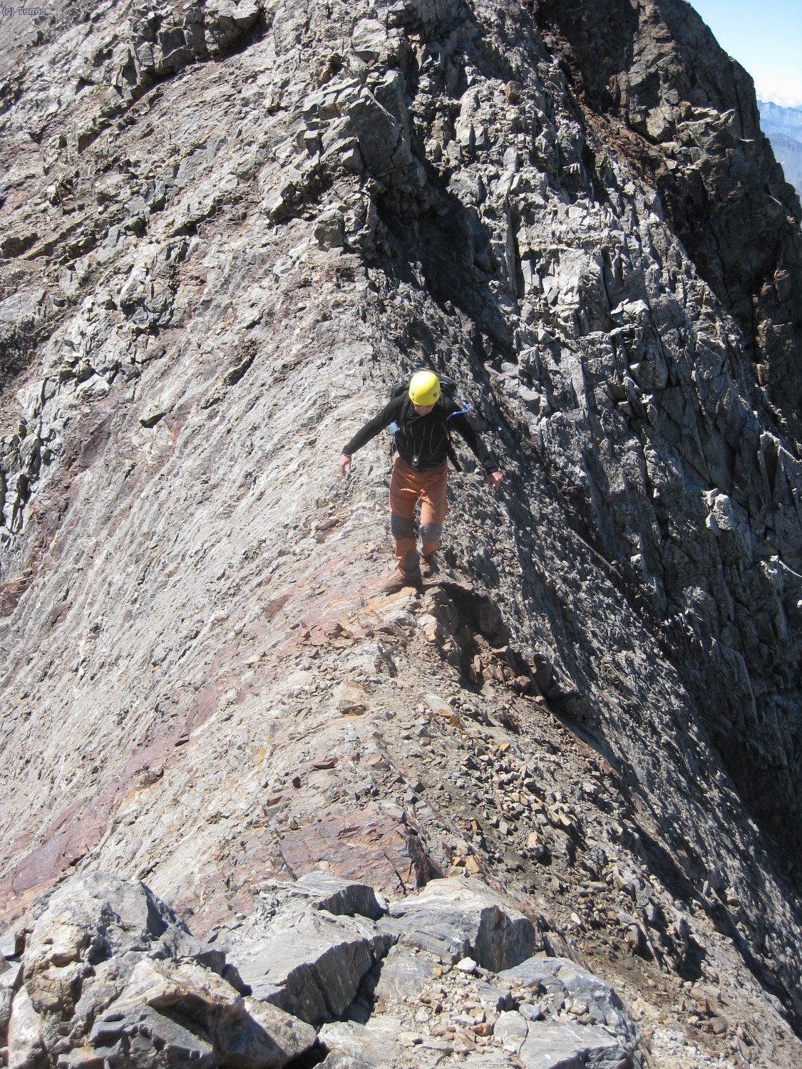Joaqu&iacute;n en el Paso del Funambulista (Foto: Francesc)