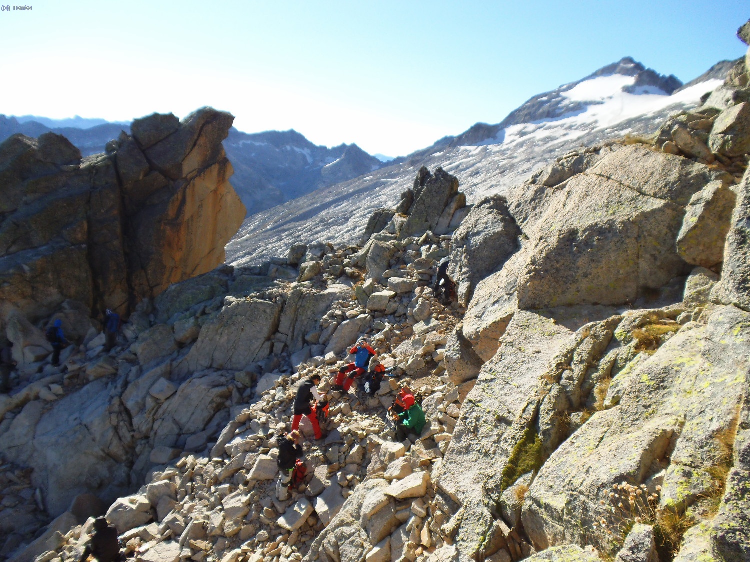 Descanso en el Portill&oacute;n Superior