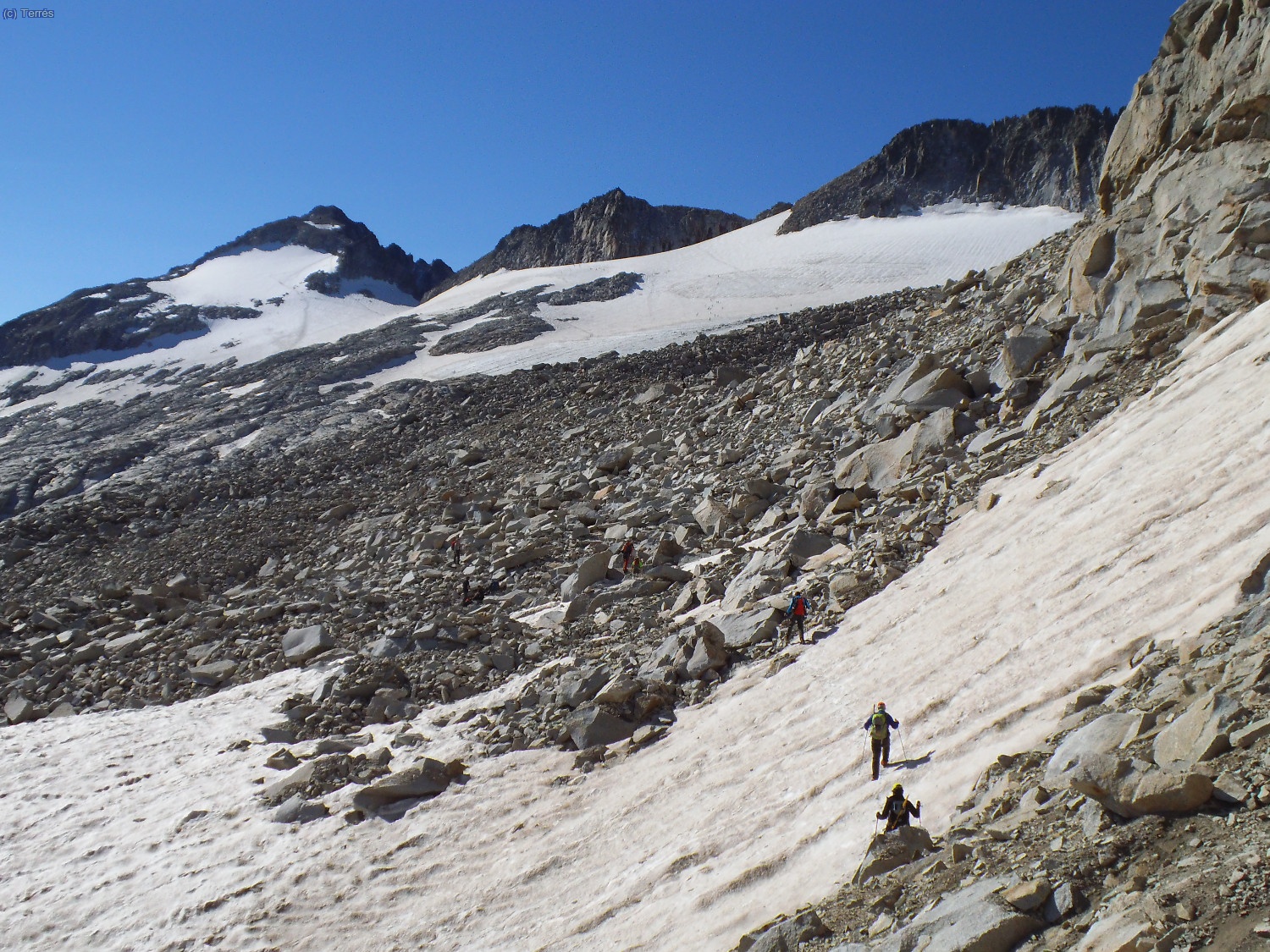 Seguimos en direcci&oacute;n al Glaciar del Aneto