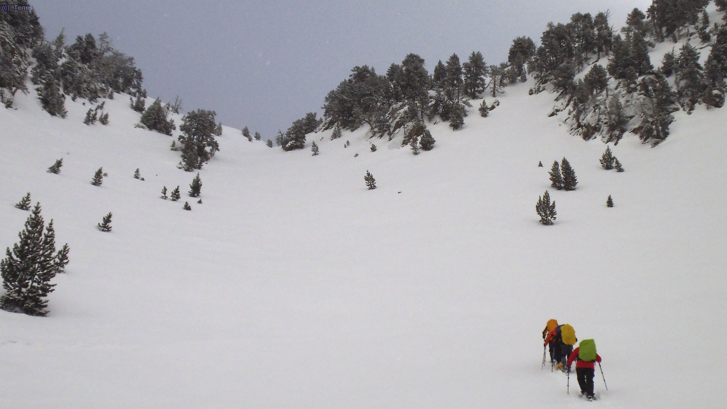 Subiendo al Estany de Cap de Port