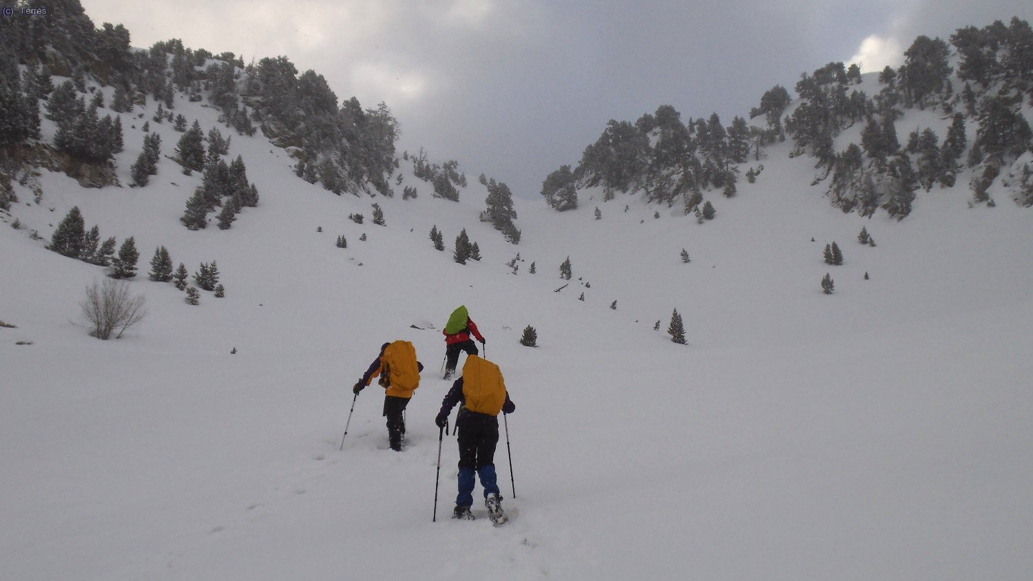 Subiendo al Estany de Cap de Port