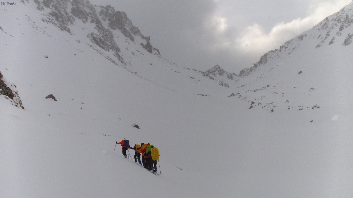 Cruzando por los alrededores del Estany de Cap de Port