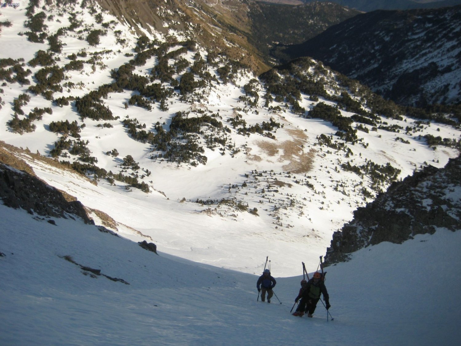 Pujant pel corredor (40&ordm;)