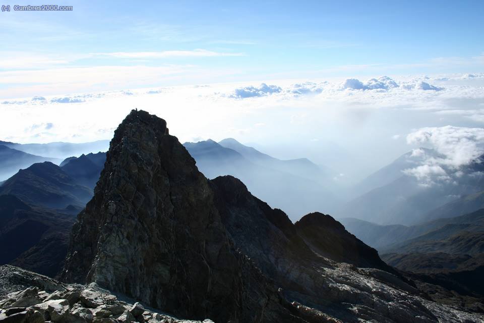 Sierra Nevada de Merida: Vista desde la cumbre del Pico Humboldt
