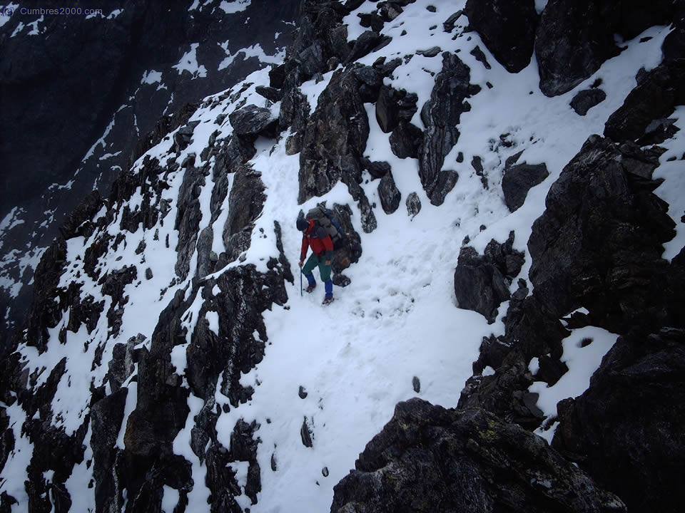 Sierra Nevada de Merida: Descenso de Pico Espejo